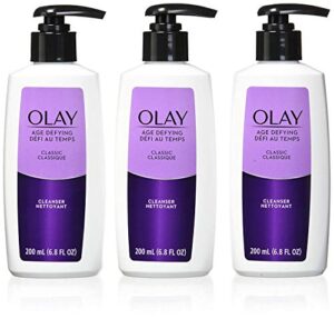 face wash by olay age defying classic facial cleanser 6.8 fl oz (pack of 3)