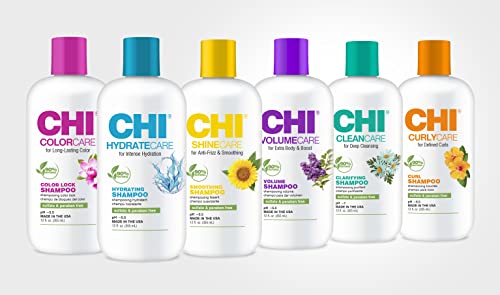 CHI VolumeCare - Volumizing Shampoo 12 fl oz - Increases Volume on Thin, Fine, or Flat Hair for Extra Body and Boost Without Weighing It Down