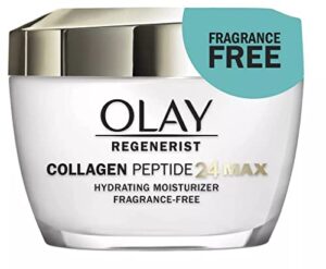 olay regenerist collagen peptide 24 max face moisturizer – fragrance free – 1.7oz
