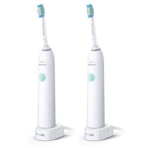 philips sonicare cleandaily rechargeable electric toothbrush, 2 count