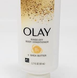 Olay Rinse-Off Body Conditioner with Shea Butter 1.7 oz, Travel Size (Pack of 3)