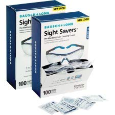 bausch & lomb sight savers lens cleaning tissues