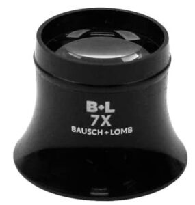 bausch & lomb 814171 watchmaker’s loupe 7x