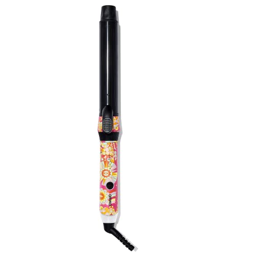 amika amika The Autopilot 3-in-1 Rotating Curling Iron, Signature Pink, 0.3 Fl oz.