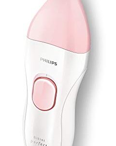 PHILIPS BikiniPerfect Advanced Women's Trimmer Kit for Bikini Line, Rechargeable Wet & Dry use, 3 attachments HP6376/61