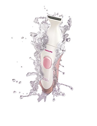 PHILIPS BikiniPerfect Advanced Women's Trimmer Kit for Bikini Line, Rechargeable Wet & Dry use, 3 attachments HP6376/61