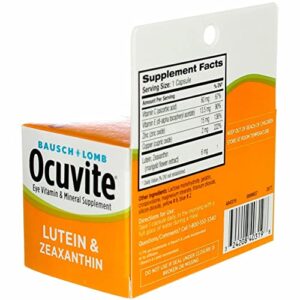 Bausch & Lomb Ocuvite Lutein Capsules 36 Capsules