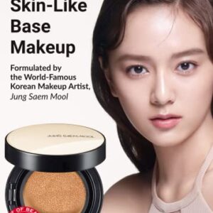 [JUNGSAEMMOOL OFFICIAL] Essential Skin Nuder Cushion (Medium Deep) | Refill Included | Natural Finish | Buildable Coverage | Makeup Artist Brand