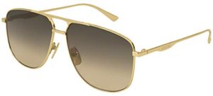 gucci gg0336s gold one size