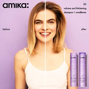 3D volume & thickening conditioner, 1000ml | amika