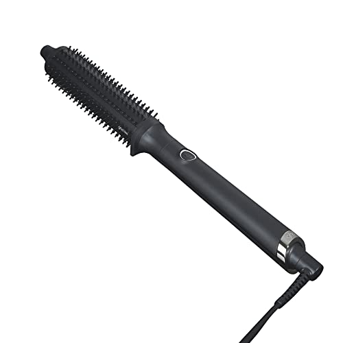 ghd Rise Hot Air Hair Brush | Professional Volumizing Hair Brush Blow Dryer, Hot Curling Brush to Dry Hair for Maximum Lift with Safer-for-Hair Styler Optimum Temperature | Black