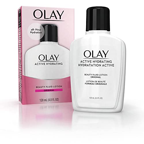 Olay Active Hydrating Beauty Fluid Lotion, 120 mL