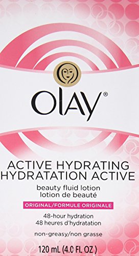 Olay Active Hydrating Beauty Fluid Lotion, 120 mL