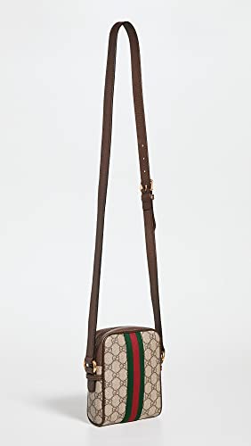 Gucci Women's Pre-Loved Ophidia Mini Messenger, Gg Supreme, Brown, One Size