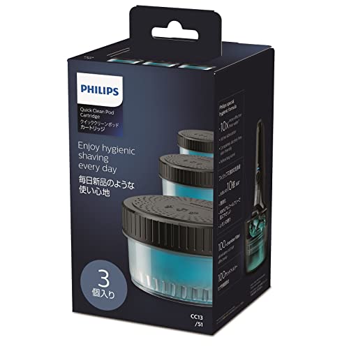 Philips S5000 S7000 S9000 Quick Clean Pod Cartridge for Electric Shaver CC13/51