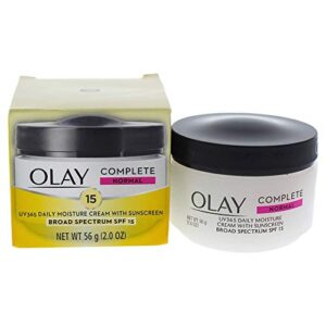 olay complete all day uv moisture cream, normal spf 15-2 oz