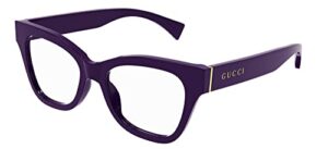 gucci gg1133o violet 52/18/145 women eyewear frame