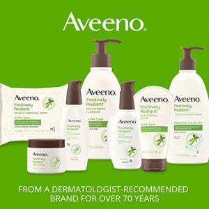 Aveeno Clear Complexion Salicylic Acid Acne-Fighting Daily Face Moisturizer for Breakout-Prone Skin & Uneven Tone, Total Soy Complex, Oil-Free, Hypoallergenic & Non-Comedogenic, 4 fl. oz