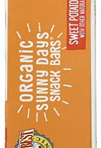 EARTHS BEST Organic Swt Pto Crrt Snny Day Bars, 0.67 Ounce (Pack of 7)