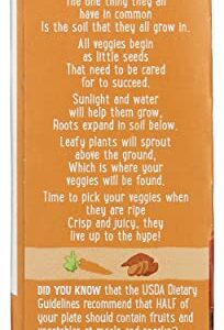 EARTHS BEST Organic Swt Pto Crrt Snny Day Bars, 0.67 Ounce (Pack of 7)