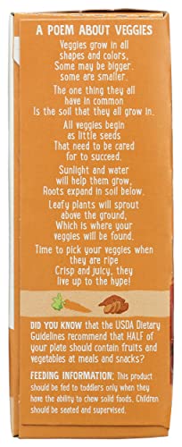 EARTHS BEST Organic Swt Pto Crrt Snny Day Bars, 0.67 Ounce (Pack of 7)