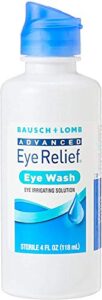 bausch & lomb advanced relief eye wash – 4 oz. (118 ml) (2 packs(4 ounce))