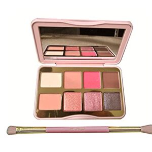 Too Faced Be My Lover Doll Size Eye Shadow Palette and Shadow Brush