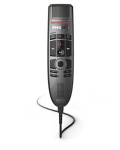 philips smp3700 speechmike premium touch precision usb microphone – push button operation