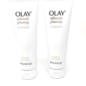 Olay Ultimate Foaming Cleanser with Vitamin C - 4.2 fl oz (Pack of 2)