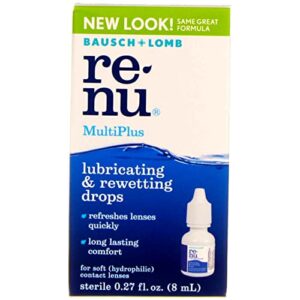 bausch & lomb renu multiplus lubricating and rewetting drops 0.27 oz (pack of 5)