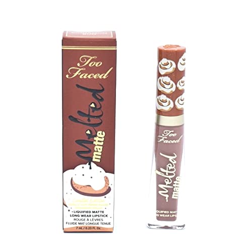 Too Faced Melted Matte Liquified Long Wear Lipstick Cinnamon Bun - 0.23 oz, Fl Oz (Pack of 1)