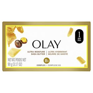 olay ultra moisture outlast beauty bar soap with shea butter – 3.17 oz