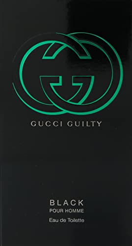 Gucci Guilty Black By Gucci Eau De Toilette Spray 3 Oz For Men