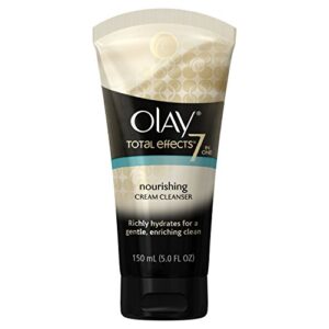 olay total effects nourishing cream facial cleanser, 5.0 fluid ounce packaging may vary