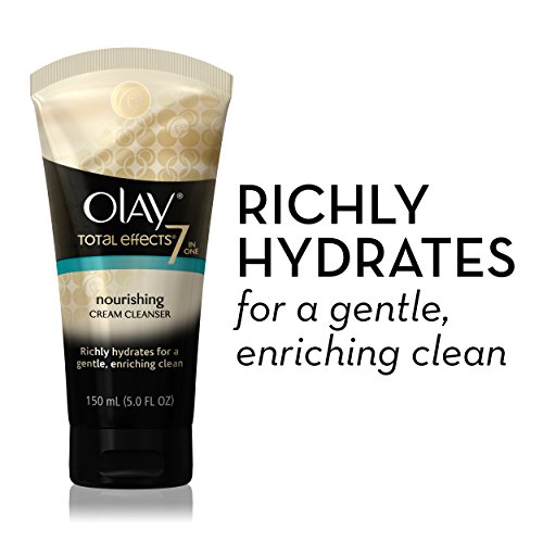 Olay Total Effects Nourishing Cream Facial Cleanser, 5.0 Fluid Ounce Packaging may Vary