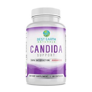 best earth naturals candida supplement for men and women 60 count