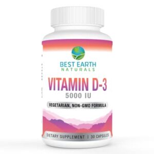 Best Earth Naturals Vitamin D-3 5000 IU