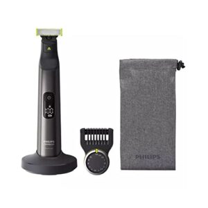 philips norelco qp6550/70 oneblade pro hybrid rechargeable hair trimmer and shaver with unique oneblade technology and long-lasting blades