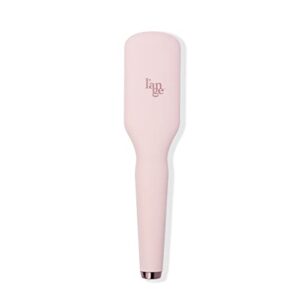 L'ANGE HAIR Le Vite Hair Straightener Brush | Heated Hair Straightening Brush Flat Iron for Smooth, Anti Frizz Hair | Dual-Voltage Electric Hair Brush Straightener | Hot Brush for Styling