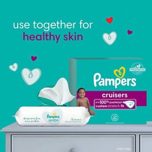 Diapers Size 5, 128 Count - Pampers Cruisers Disposable Baby Diapers, (Packaging May Vary)