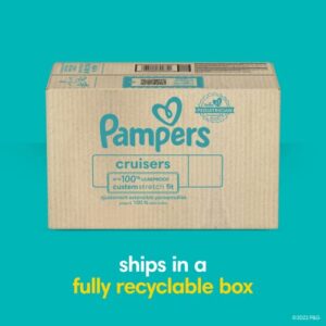 Diapers Size 5, 128 Count - Pampers Cruisers Disposable Baby Diapers, (Packaging May Vary)