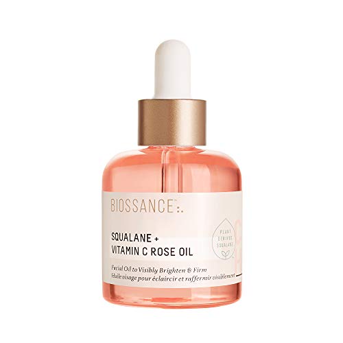 BIOSSANCE Squalane + Vitamin C Rose Oil, 30ml