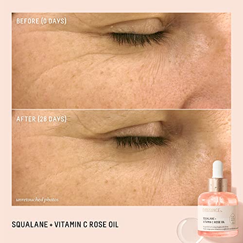 BIOSSANCE Squalane + Vitamin C Rose Oil, 30ml