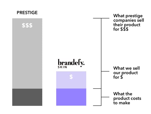 Brandefy Vitamin C Serum 15% L. Ascorbic Acid, Ferulic Acid .5% + Vitamin E, Self Care, Beauty Face Serum - Dark Spot Corrector, Anti Aging Face Care 1oz.