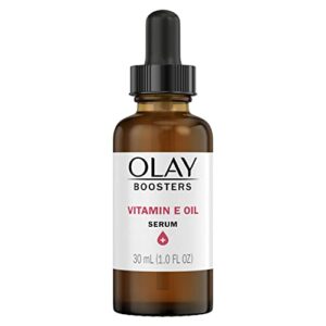 new olay vitamin e oil serum, nourishing hydration booster, fragrance-free, 1.0 oz