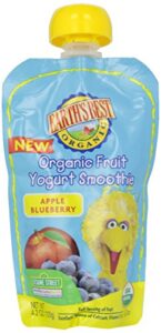 earth’s best earth’s best organic apple blueberry fruit yogurt smoothie, 4.2 oz