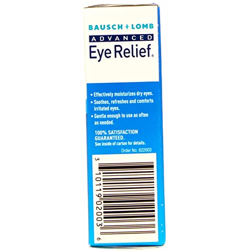 Bausch & Lomb Advanced Eye Relief Rejuvenation Lubricant Eye Drops 0.50 Ounce