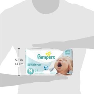 Pampers Swaddlers Sensitive Newborn Diapers Size 0, 27 Count