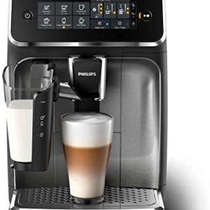 PHILIPS 3200 Series Fully Automatic Espresso Machine w/ LatteGo, Silver, EP3246/74