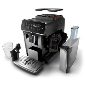 PHILIPS 3200 Series Fully Automatic Espresso Machine w/ LatteGo, Silver, EP3246/74